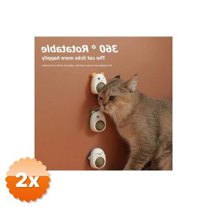 2 Adet Ayıcıklı Kedi Otu Yalama Topu