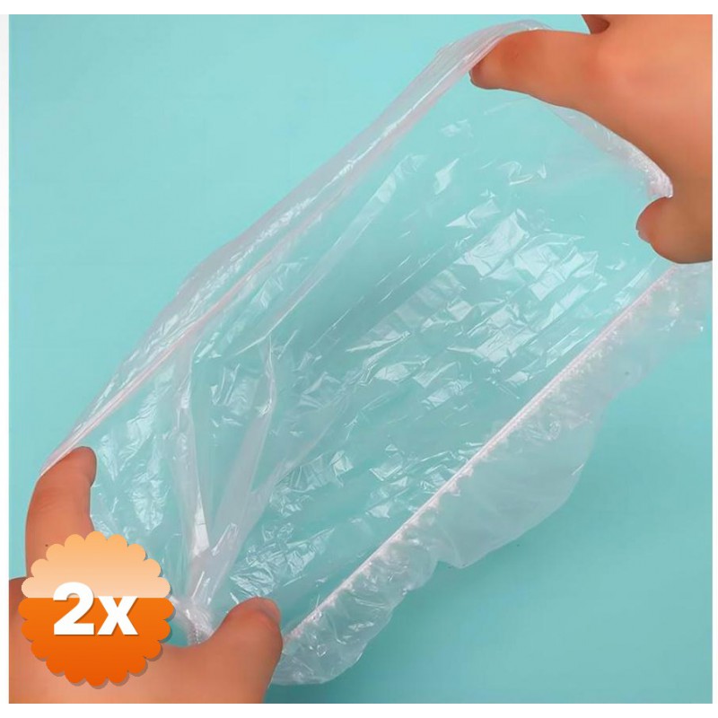 2 Adet Lastikli Tencere ve Tabak Bonesi 100 Adet 22 cm