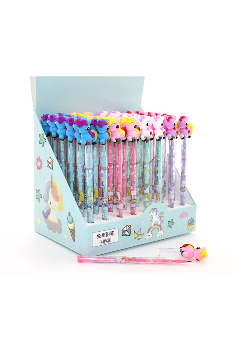 Unicorn Yumurtlayan Kurşun Kalem Sevimli Figürlü 1 Adet
