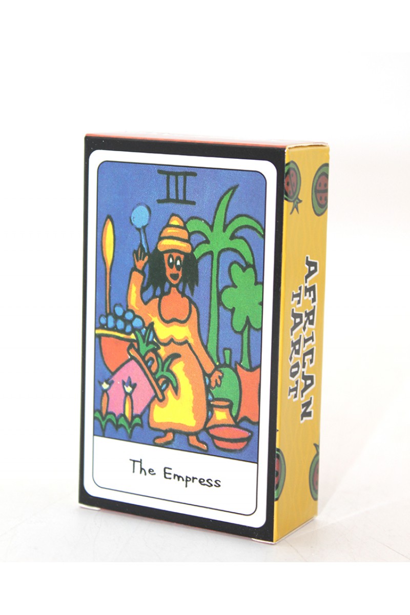 Tarot Kartı African Tarot 10,5x6 cm