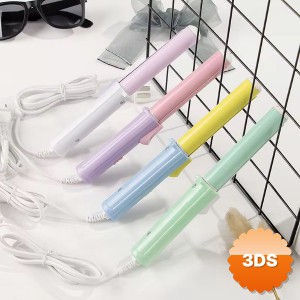 Mini Saç Maşası Bukle Pastel Renkli Taşınabilir