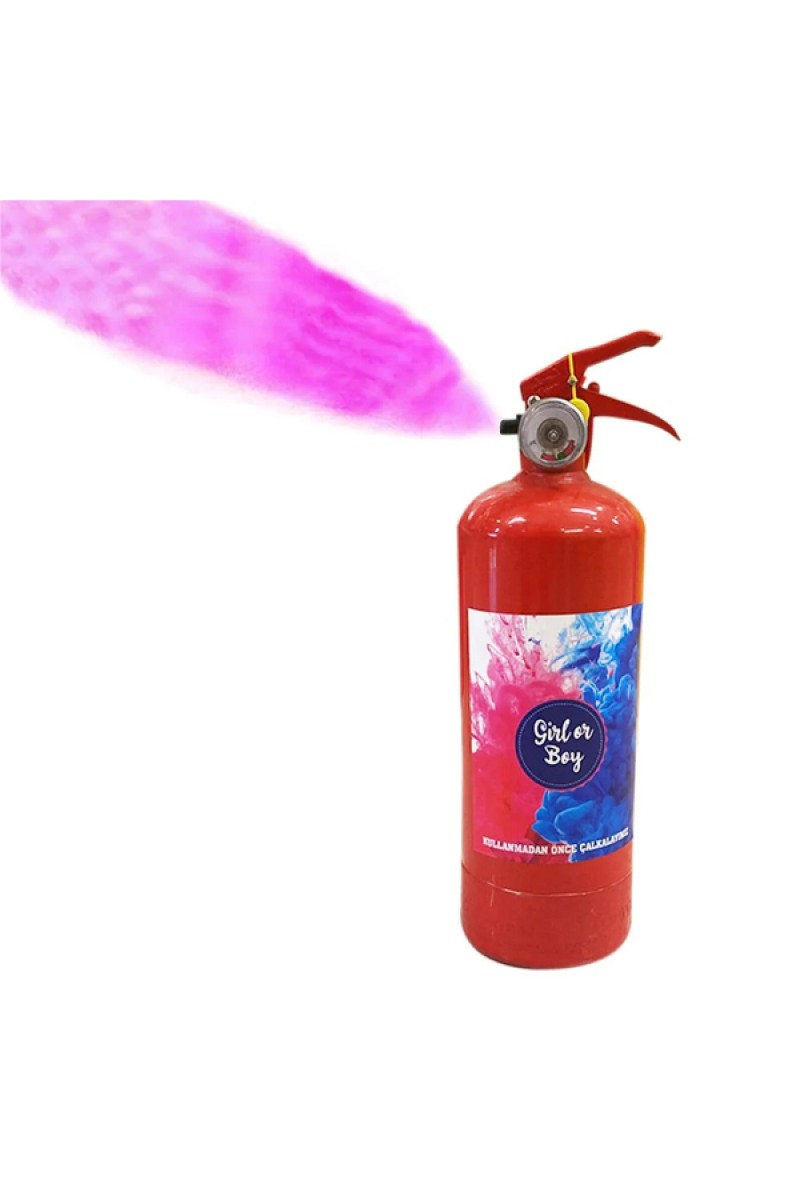 Cinsiyet Tüpü - Gender Reveal Partisi Tüpü Pembe Renk
