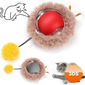 Tüylü Şarjlı Kedi Oyuncağı