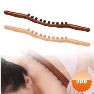 60 cm Doğal Ahşap Masaj Sopası
