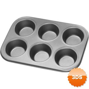 6'lı Muffin Kek Kalıbı
