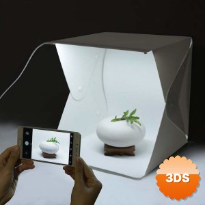 Ürün Çekim Çadırı Mini Fon Fotoğraf Stüdyosu Ledli Işık Perdesi