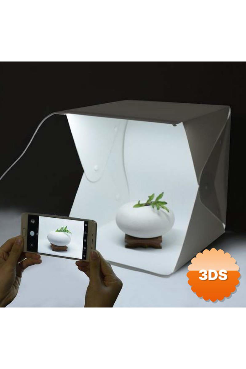 Ürün Çekim Çadırı Mini Fon Fotoğraf Stüdyosu Ledli Işık Perdesi