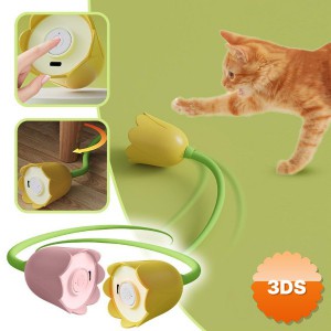 Hareketli Çiçek Kedi Oyuncağı