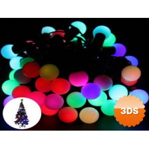 5 Metre 28 Mini Top RGB Led Siyah Kablo