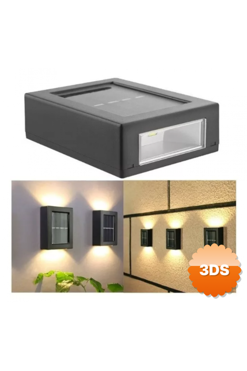 Solar 4 Ledli Duvar Aydınlatması