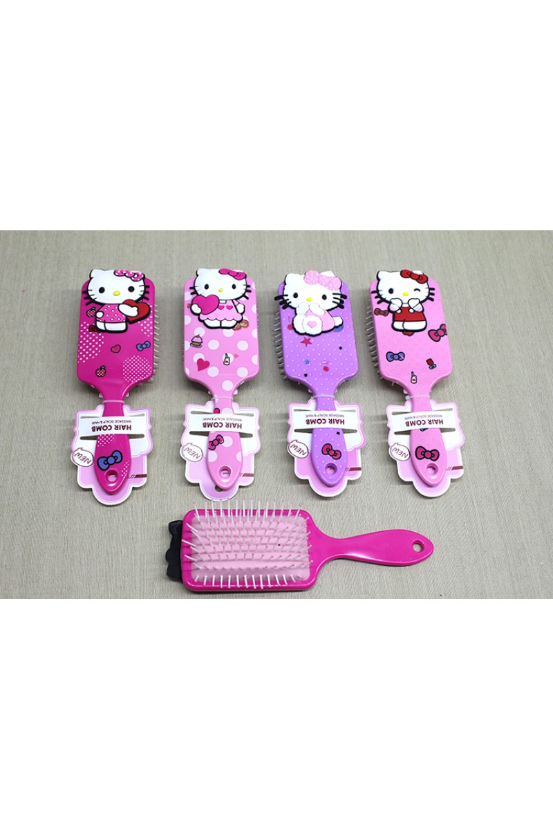 Hello Kitty Tasarımlı Saç Tarağı - 1 Adet