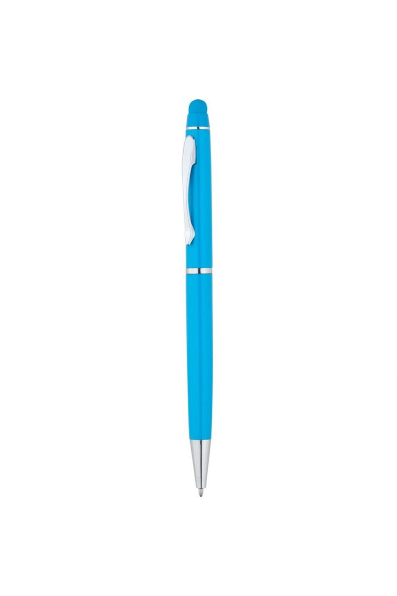 Touchpen Dokunmatik Turkuaz Metal Kalem 14x1.5 cm