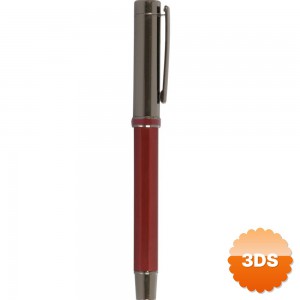 Kırmızı Roller Kalem Metal Gövdeli 17 cm