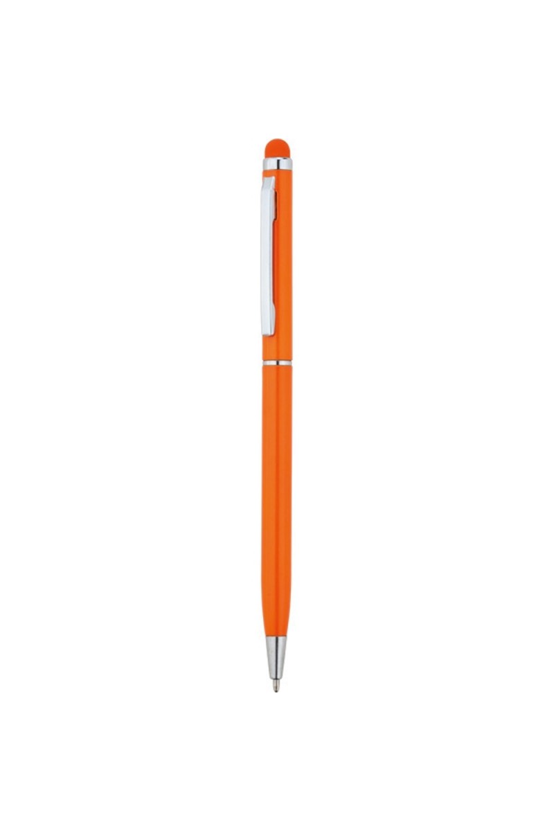 Tükenmez Touchpen Turuncu Kalem 14x1.5 cm Dokunmatik Uyumlu