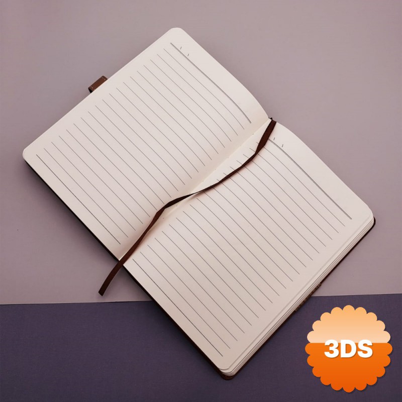 Tarihsiz Ajanda Defter Su Yeşili Termo Deri A5
