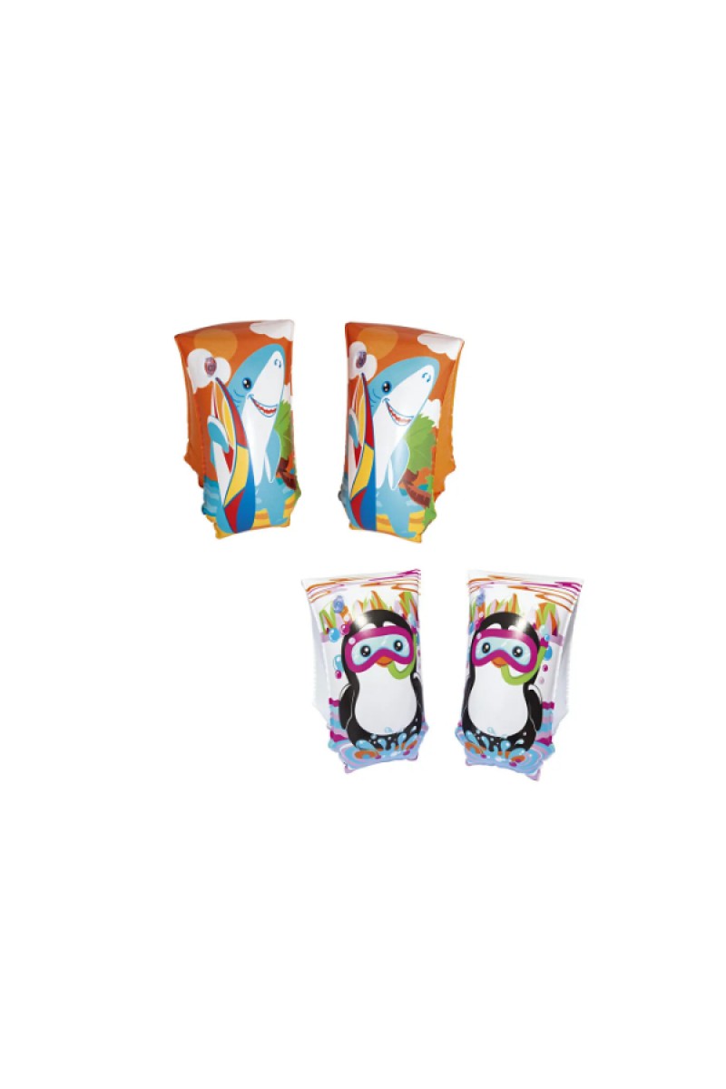 Sevimli Hayvan Desenli Büyük Çocuk Deniz Kolluğu 6-12 Yaş 33x17 cm