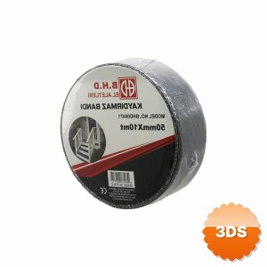 Kaydırmaz Siyah Bant 50 mm x 10 mt