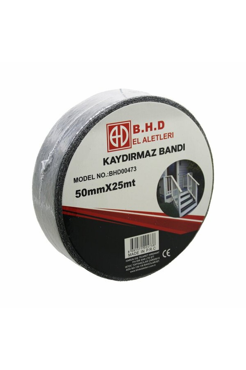 Kaydırmaz Siyah Bant 50 mm X 25 mt