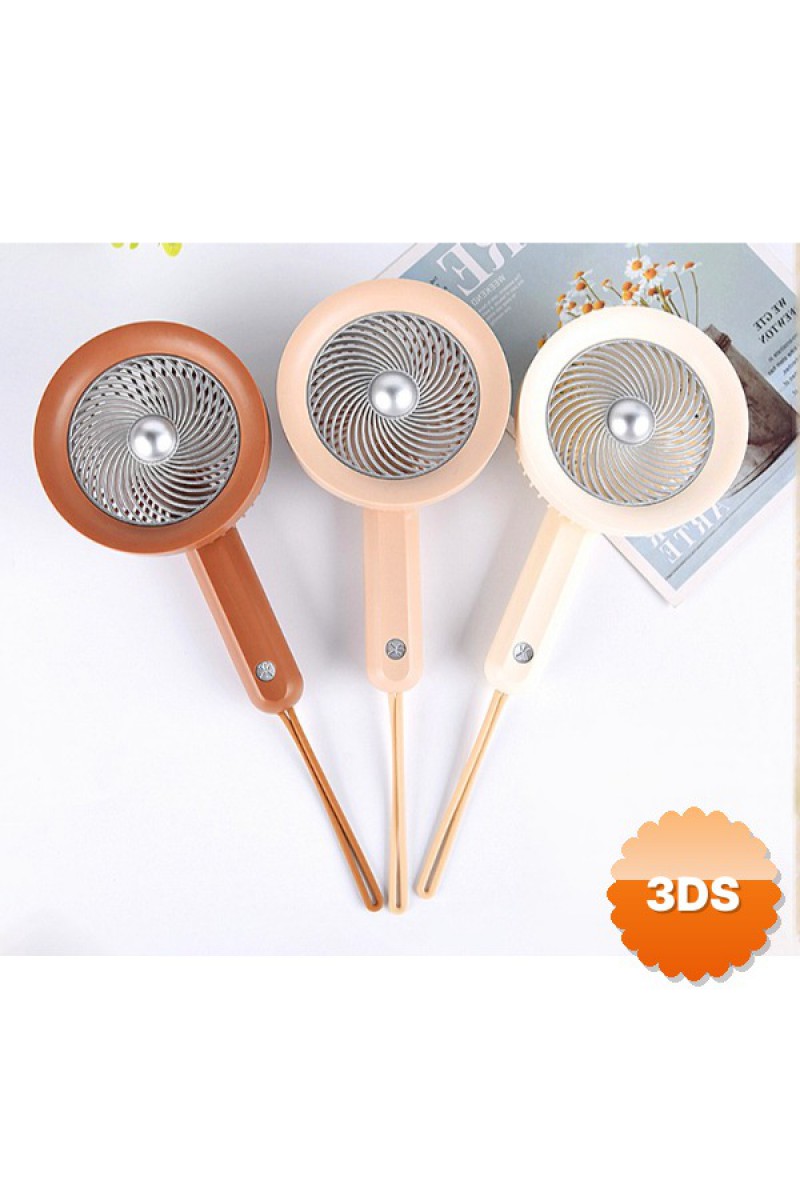 Şarjlı Taşınabilir Mini El Fanı 3 Kademeli Hız 92x57x166 mm