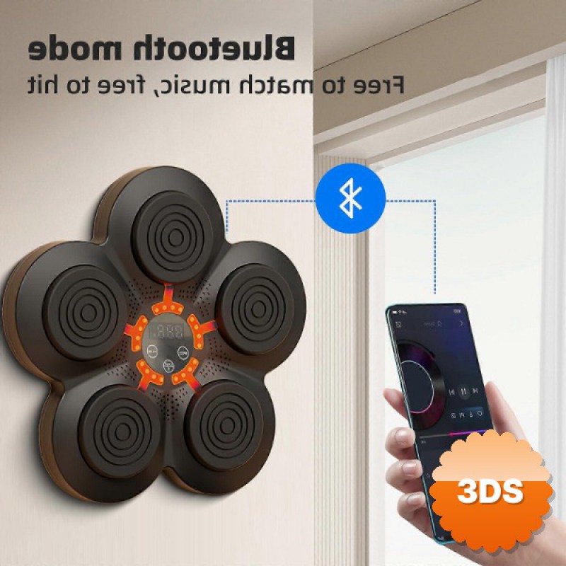 Müzikli Boks Makinesi Duvara Monte Bluetooth