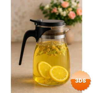 900 ml Süzgeçli Cam Sürahi