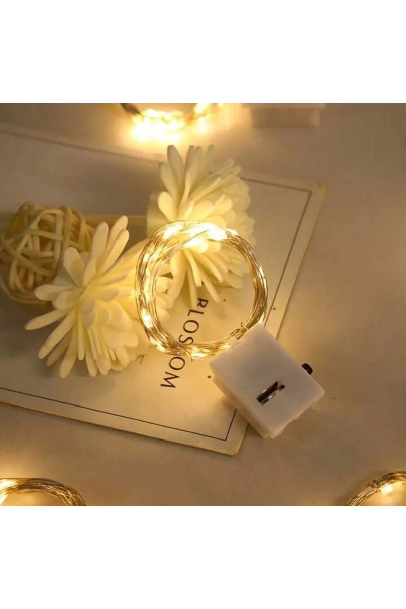 2 - Adet 2m Pilli Peri Led Gün Işığı