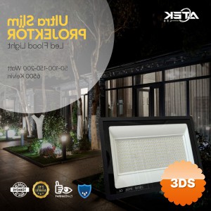 Ultra Slim Projektör Dış Mekan LED Işık