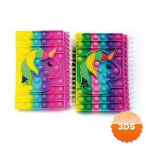 Unicorn Tasarımlı Pop-It Defter