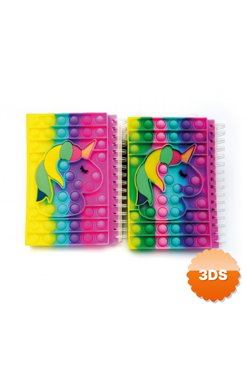 Unicorn Tasarımlı Pop-It Defter