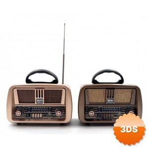 Klasik Taşınabilir Model Nostaljik Radyo