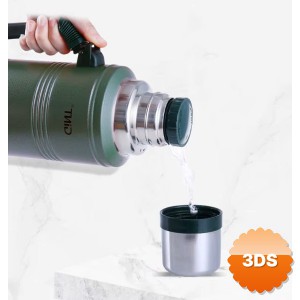1.25 Litre Vakumlu Çelik Termos