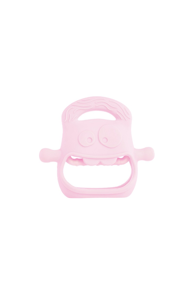 Pembe Bebek Silikon Diş Kaşıyıcı Gıda Sınıfı