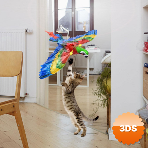 Uçan Papağan Kedi Oyuncağı