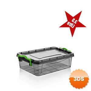 Sığ Saklama Kutusu 3.5 Litre 20x30,5x10 cm