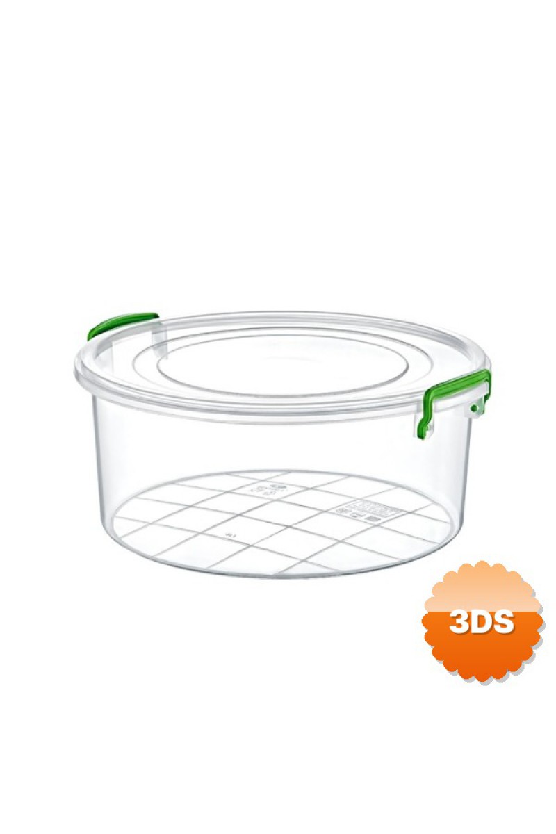 Yuvarlak Saklama Kutusu 4 Litre