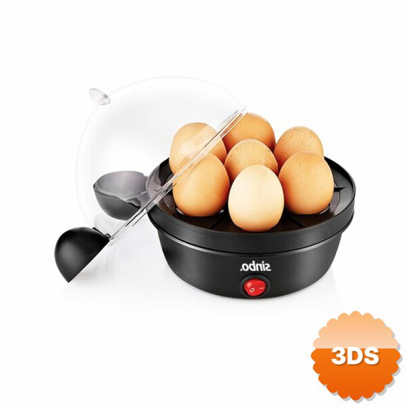 Yumurta Pişirme Makinesi 350W 7 Yumurta Kapasiteli 3 Pişirme Modu