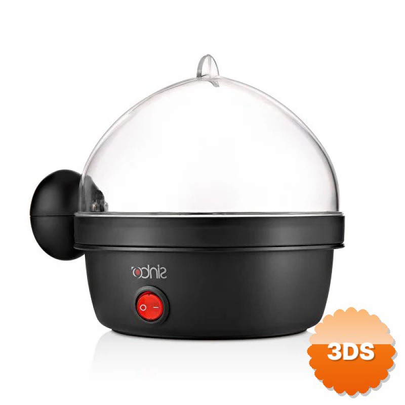 Yumurta Pişirme Makinesi 350W 7 Yumurta Kapasiteli 3 Pişirme Modu