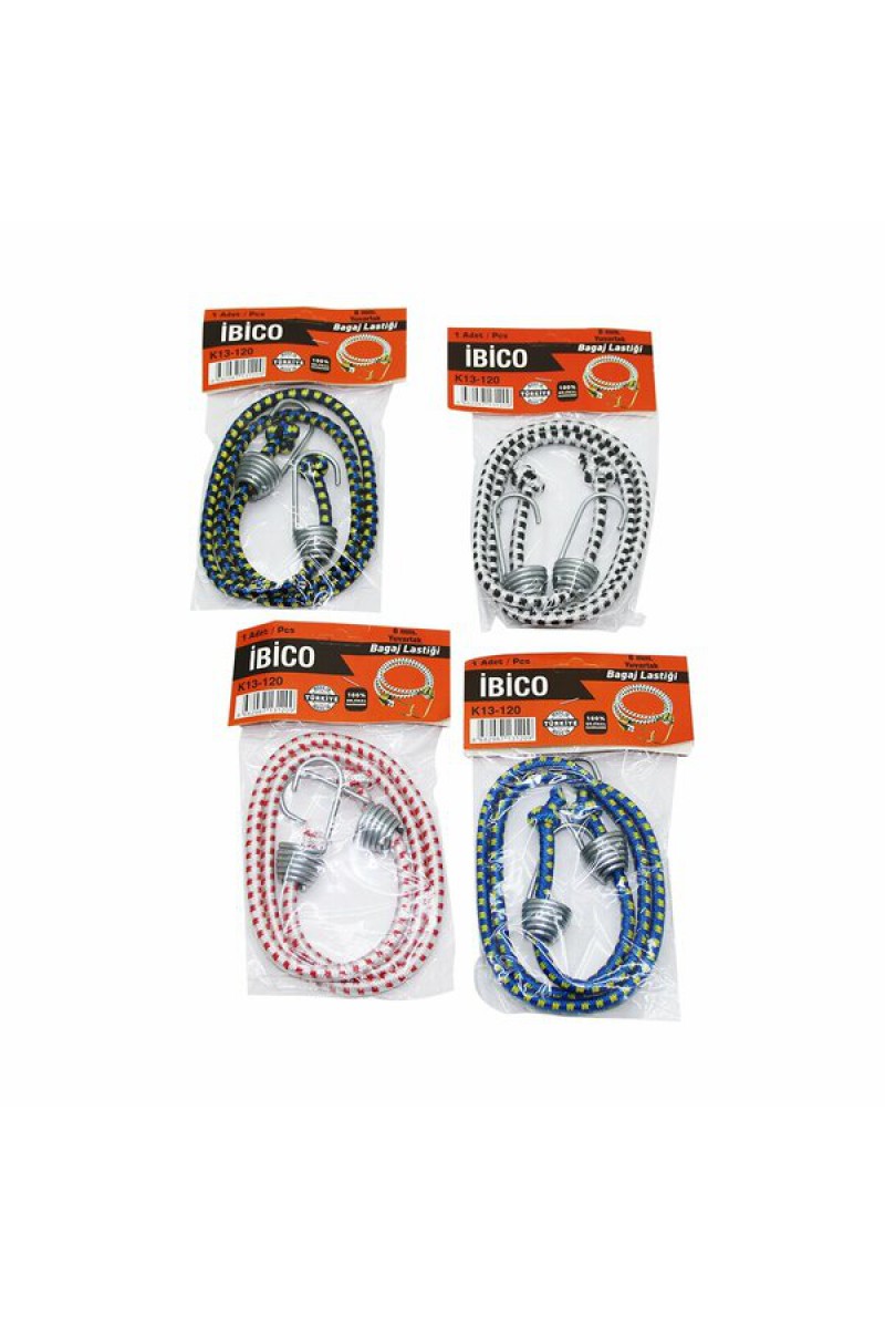 6mm Yuvarlak Bagaj Lastiği Metal Kancalı