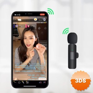 Mini Yaka Mikrofonu Type-C Uyumlu 360 Derece Dönebilir