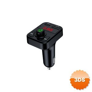 QC 3.1A USB ve PD TF FM Transmitter 23W Dijital Ekranlı