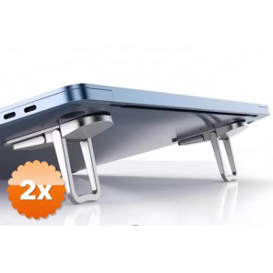 2 Adet Laptop Standı 2 Kademeli Yükseltme Ayarlı 2 Adet