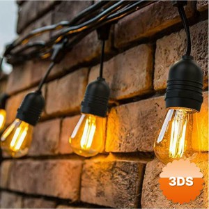 5 Metre 10 Ampul LED Fişli Gün Işığı Dekoratif Kordon Aydınlatma