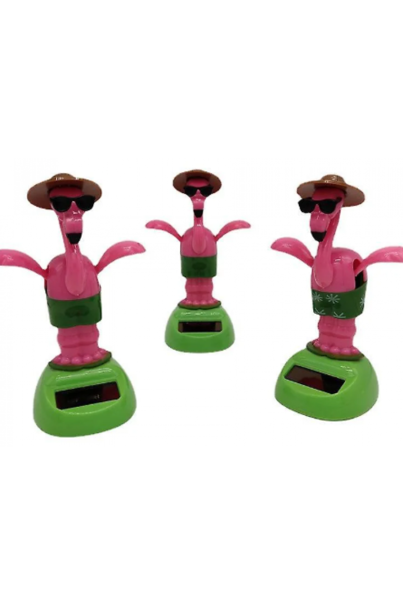 Güneş Enerjili Solar Sallanan Flamingo