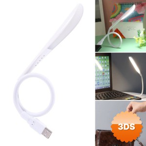 Kompakt USB Beyaz 14 LED'li 3 Kademeli Dokunmatik Okuma Lambası