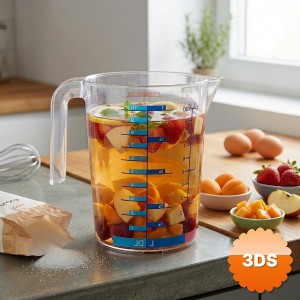3 Litre Multi Ölçü Kabı