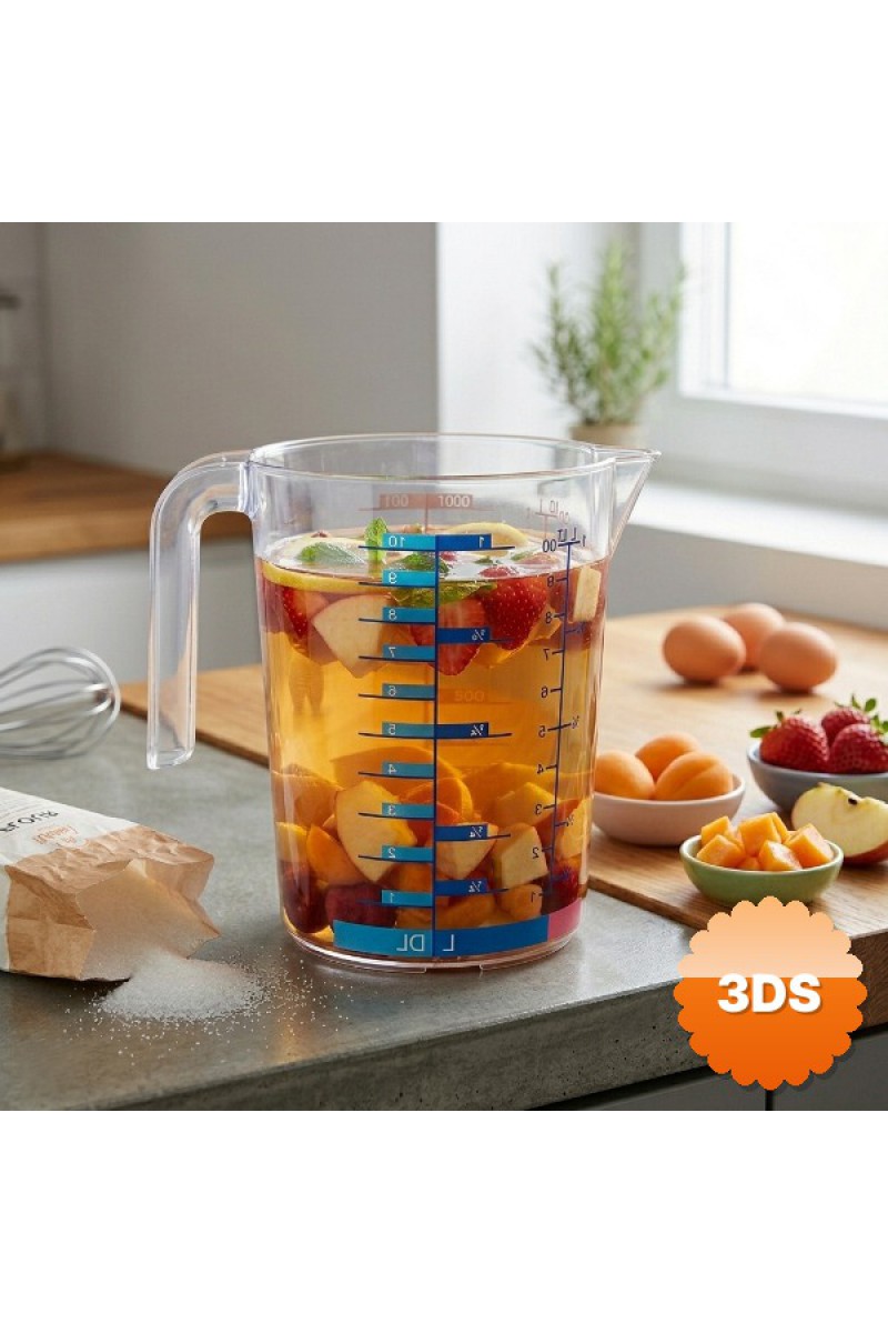 3 Litre Multi Ölçü Kabı