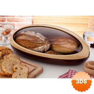 Oval Ekmek Saklama Kutusu