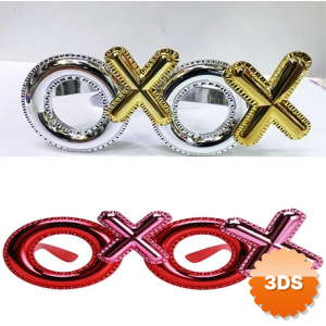 Xoxo Parti Gözlüğü 2 Renk 2 Adet