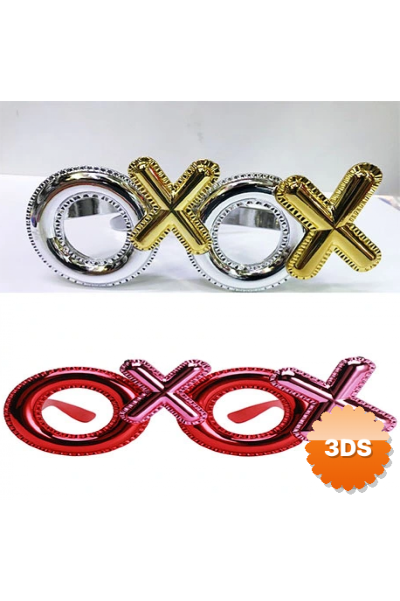 Xoxo Parti Gözlüğü 2 Renk 2 Adet