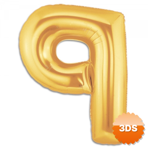 P Harf Folyo Balon Altın Renk 40 İnç